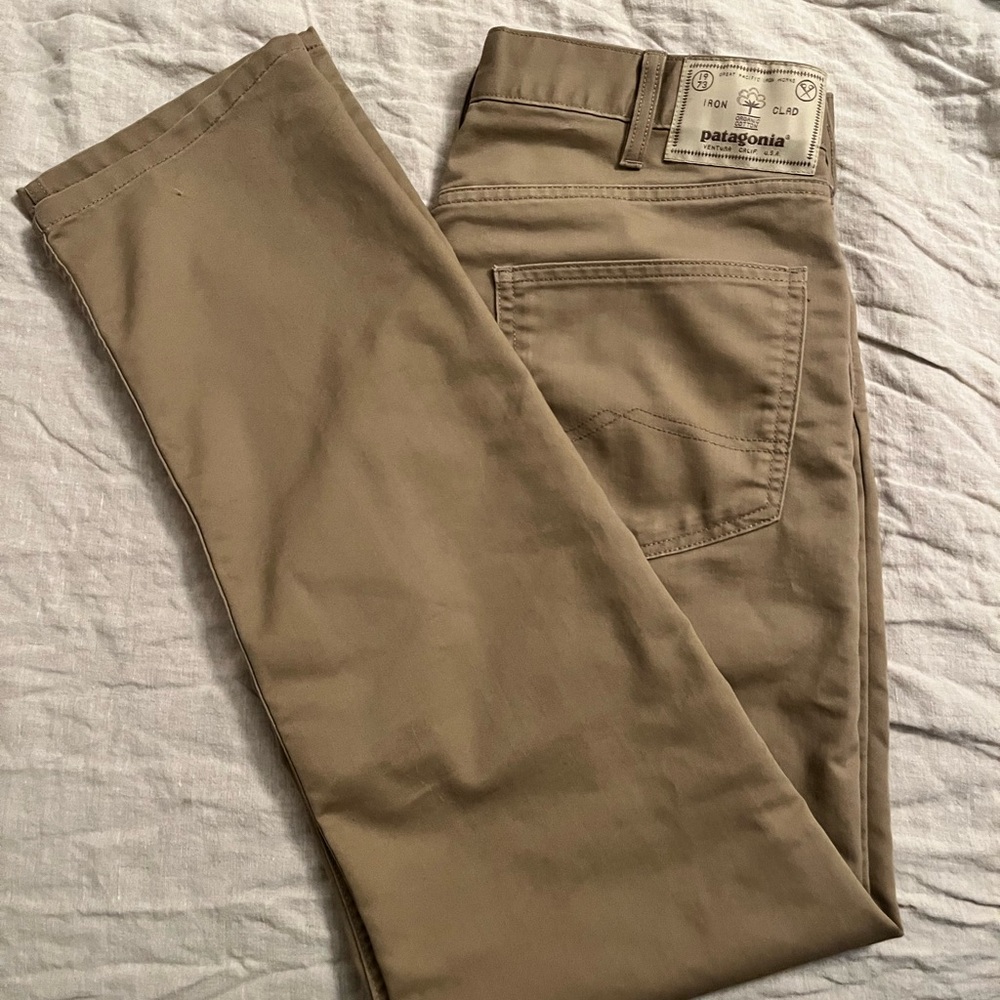 Patagonia Organic Cotton Khaki Pants